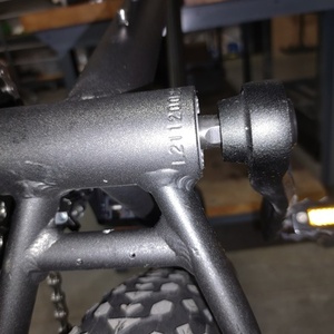 2023 Gravity Bullseye monster Silver, gray or bare metal