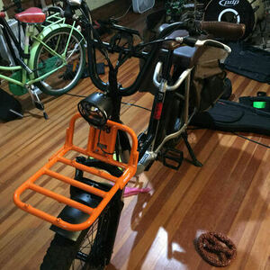 2022 Rad Power Bikes Rad Runner Plus Silver, gray or bare metal