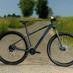 2022 Cube Cube aim pro Silver, gray or bare metal and Black