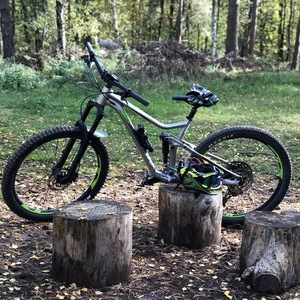 2019 Merida Bikes One forty 600 Silver, gray or bare metal