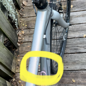 2010 Felt X-city Silver, gray or bare metal