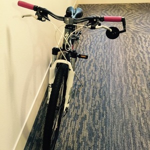 2011 Specialized Myka Sport Disc Silver or Gray, White, and Pink