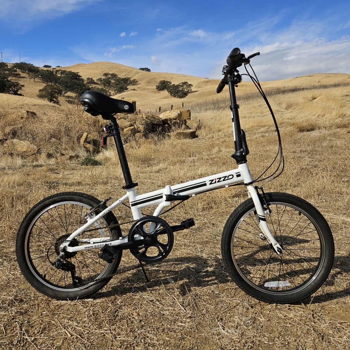 Euromini Zizzo Comfort Saddle ZiZZO Via Folding Bicycle – ZiZZO