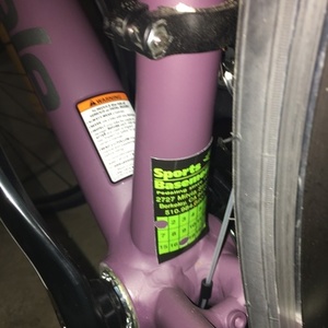2017 Cannondale W Synapse Al Sora Purple