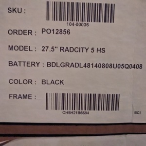 2023 Rad Power Bikes Radcity 5 HS Silver, gray or bare metal