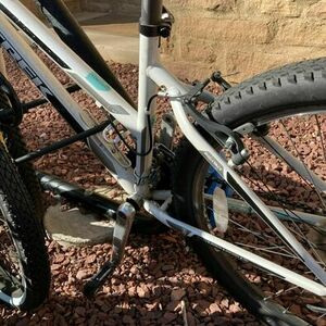 Trek 820 Stickers tape or other cover-up, White, and Teal