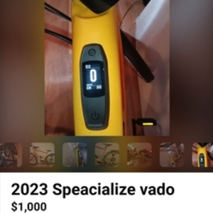 2022 Specialized Vado SL 5.0 EQ Yellow or Gold