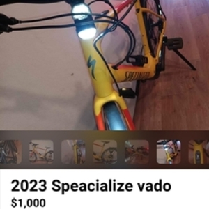 2022 Specialized Vado SL 5.0 EQ Yellow or Gold