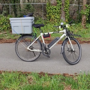 2023 Rad Power Bikes Silver, gray or bare metal