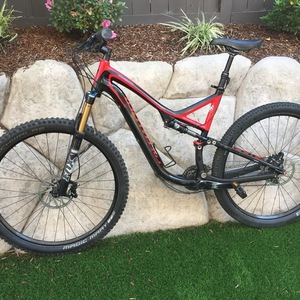 2013 Specialized Stumpjumper FSR Comp 29 Black and Red