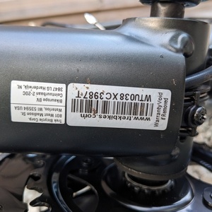 Trek 7.2 FX Disc Black