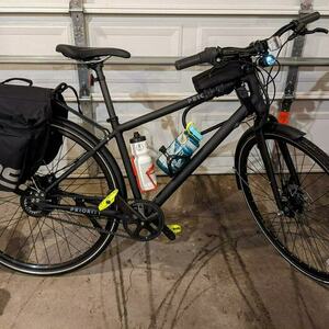 2023 Priority Bicycles Continuum Onyx Black