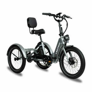 2023 Lectric eBikes tricycle Silver, gray or bare metal
