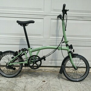 Brompton Bicycle C Line Explore Folding Bike Matcha High Black
