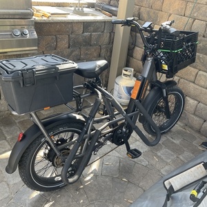 2023 Rad Power Bikes Rad runner 3 plus Black and Silver, gray or bare metal