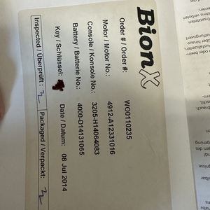 2014 Xtracycle Edgerunner cargo bike (rear storage) Black