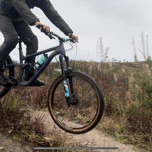 2019 Transition Bikes Patrol Silver, gray or bare metal and Blue