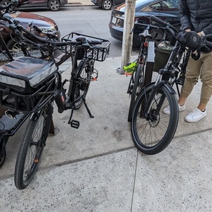 Rad Power Bikes RadCity 5+ Step Thru Black