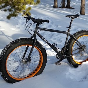 2013 Surly Moonlander Silver or Gray