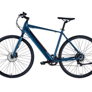 2023 Pedal Electric Dodger Electric Flat Bar Road Bike Blue Blue