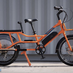 2021 Rad Power Bikes RadWagon 4 cargo bike (rear storage) Orange