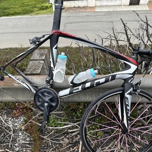 2014 Fuji SST 1.0 Black, Red, and Silver, gray or bare metal