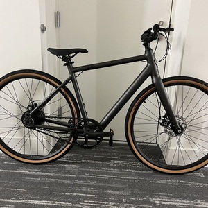 2023 Ride1Up Gravel Roadster V2 Silver, gray or bare metal