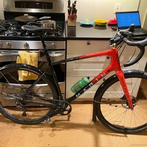 2022 Marin Bikes Headlands Orange, Black, and Blue