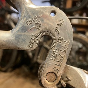 1996 Trek 9800 OCLV Silver, gray or bare metal