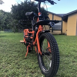 2024 Rad Power Bikes Rad Wagon 4 cargo bike (rear storage) Orange
