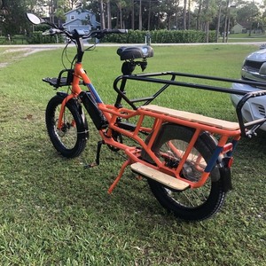 2024 Rad Power Bikes Rad Wagon 4 cargo bike (rear storage) Orange