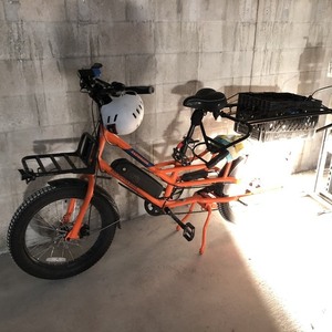 2024 Rad Power Bikes Rad Wagon 4 cargo bike (rear storage) Orange