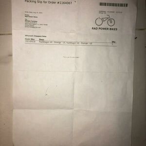 Rad Power Bikes Rad Wagon 4 cargo bike (rear storage) Orange