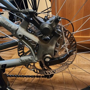 2023 GT Bicycles Aggressor Pro Silver, gray or bare metal, Teal, and Black