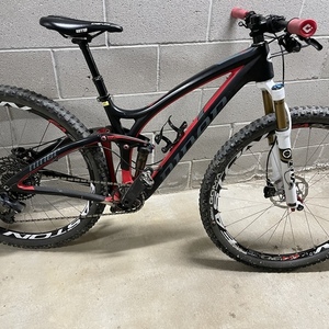 2014 Niner Jet RDO Black and Red