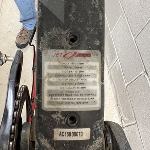 2014 Niner Jet RDO Black and Red