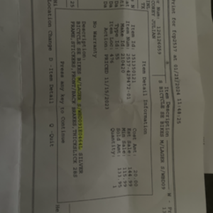 SE Bikes Lager Silver, gray or bare metal