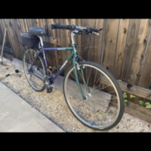 Trek 730 Multitrack Green and Purple