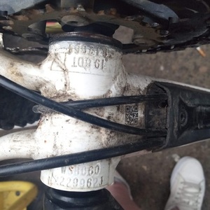 Specialized Jett Comp 29 White, Blue, and Silver, gray or bare metal