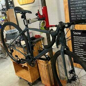 2023 Cannondale Topstone 1 Alloy Silver, gray or bare metal