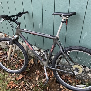 1996 Trek 9800 OCLV Silver, gray or bare metal