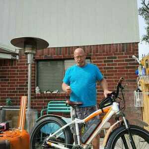 Rad Power Bikes Rhino White and Orange