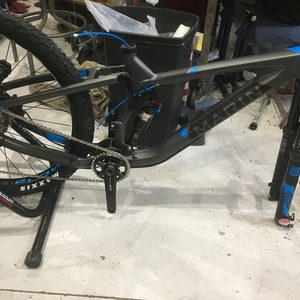 Marin Bikes Black and Blue