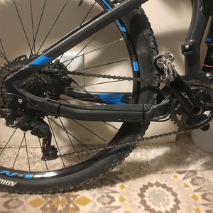 Marin Bikes Black and Blue