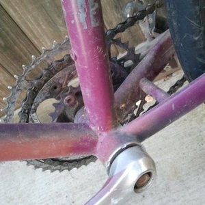 1989 customized Specialized Rockhopper comp Red and Silver or Gray