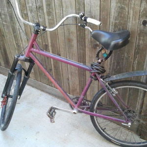 1989 customized Specialized Rockhopper comp Red and Silver or Gray