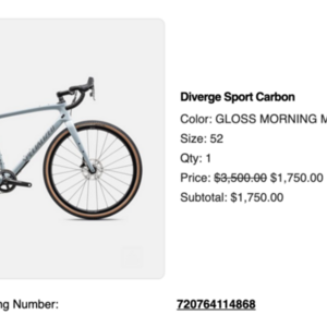 2024 Specialized Diverge FACT 8r carbon Blue