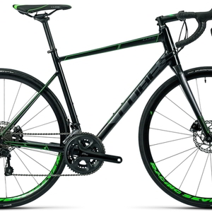 2017 Cube Attain SL Disc Black and Green
