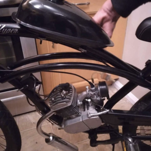 2024 Hyper Has motor mounted Black