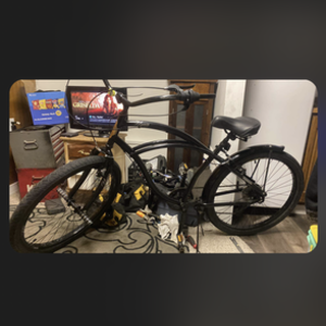 2024 Hyper Has motor mounted Black